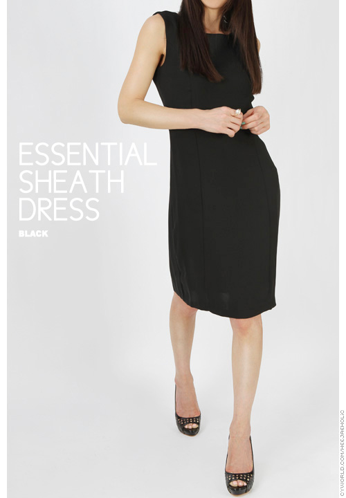 Essential sheath dress